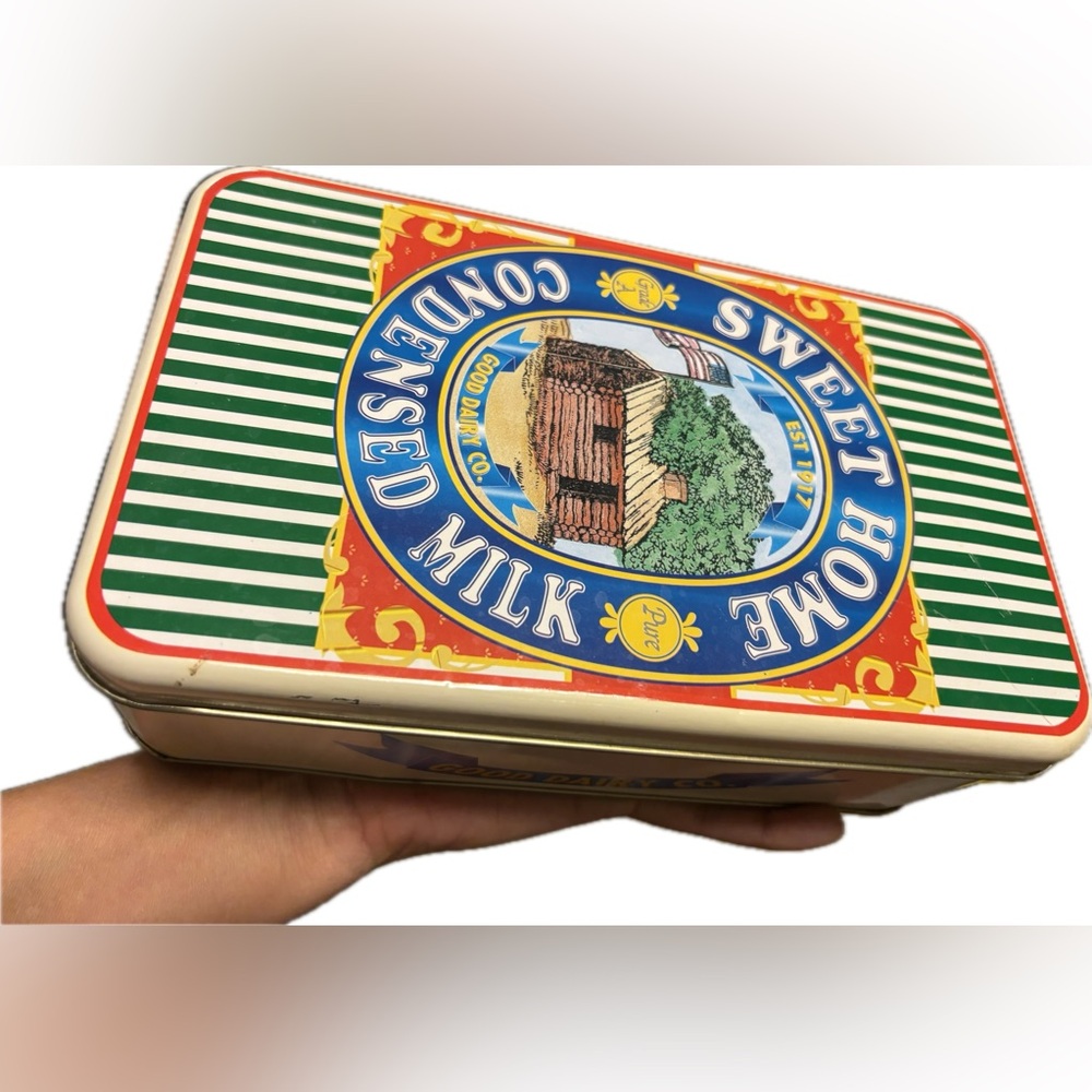 Sweet Home Condensed Milk Tin Box